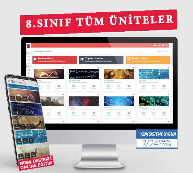 8.Sınıf Fen Bilimleri Tüm Üniteler